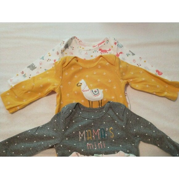 Four Long Sleeve Onesies - Picture 2 of 4